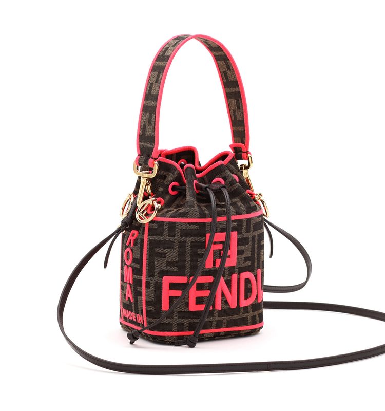 حقيبة فندي بالوان النيون